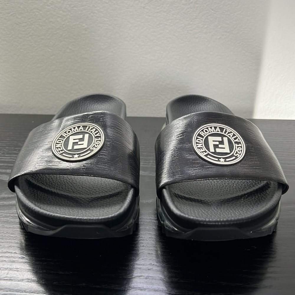 Authentic Fendi Ff Monogrammed Men’s Slides - image 3